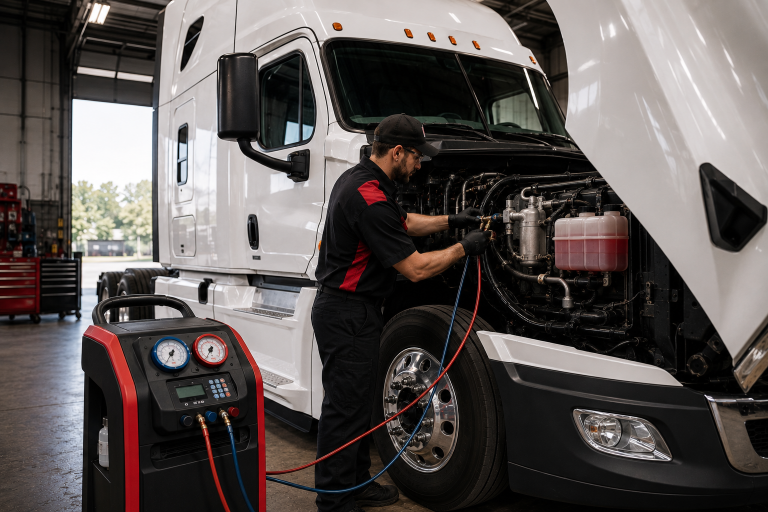Truck AC Not Cooling? Signs Your Commercial Truck AC Needs Service Before Florida Summer